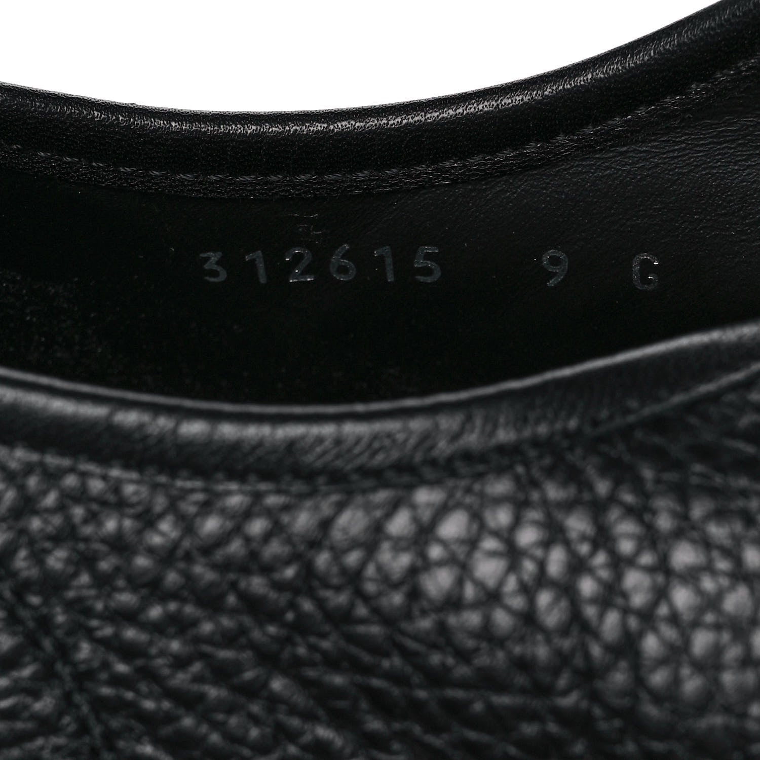 Gucci Nappa Mens Low Top Sneakers 9 Black 8 of 9