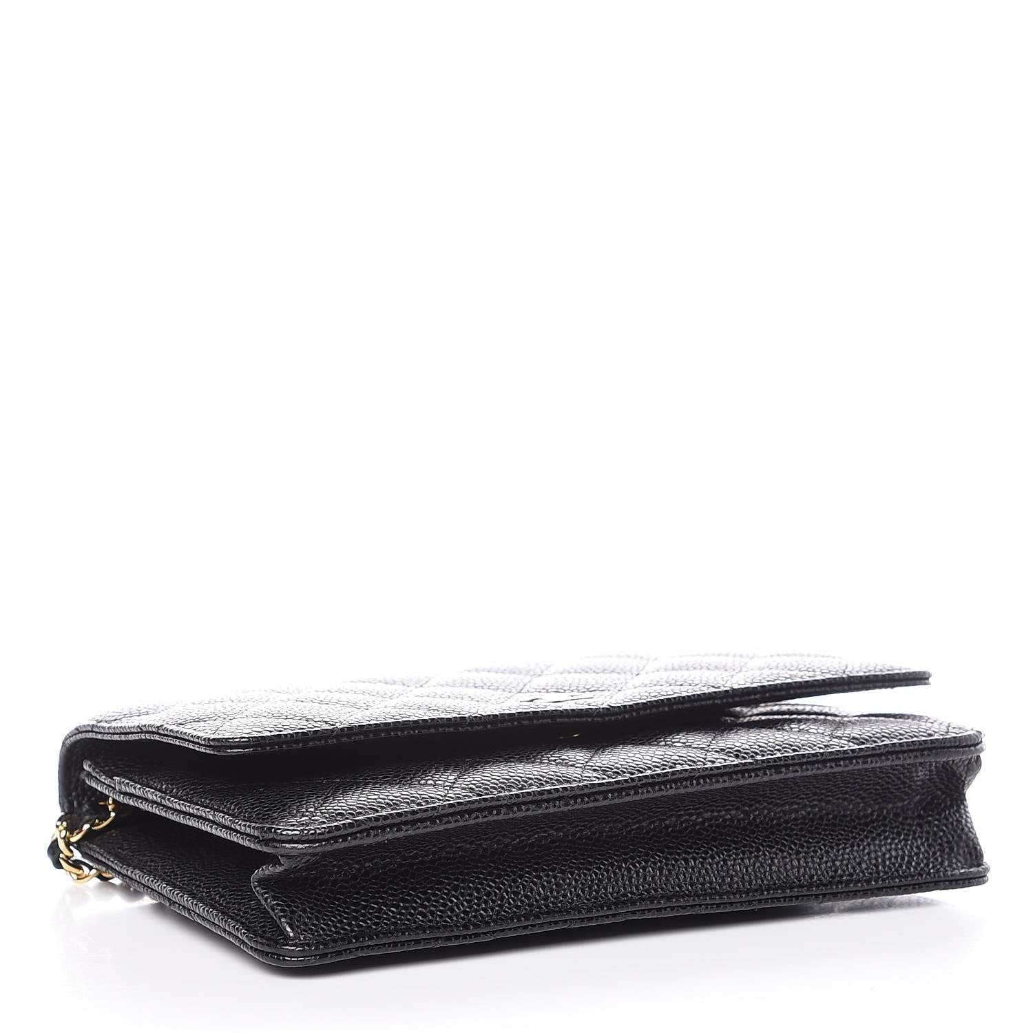 Chanel Caviar Quilted Wallet On Chain WOC Black 4 of 9