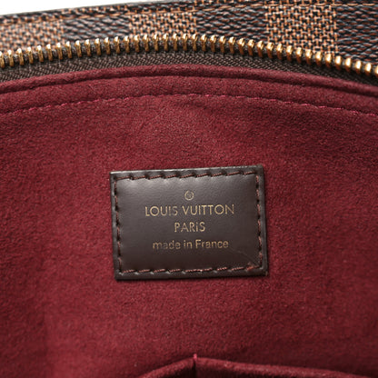 Louis Vuitton Cuir Taurillon Damier Ebene Normandy Bordeaux 6 of 9