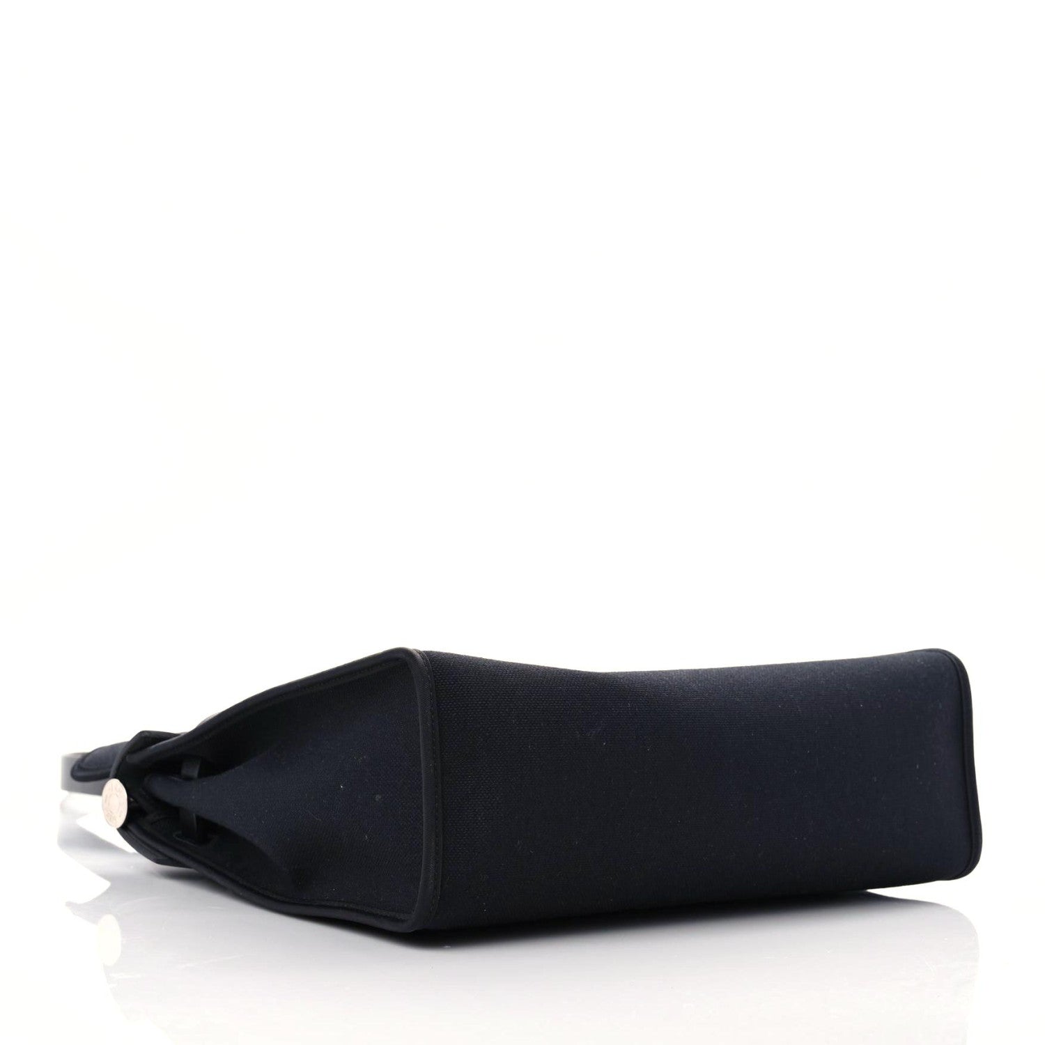 Hermes Military Toile Vache Hunter Herbag Zip PM 31 Black 5 of 12