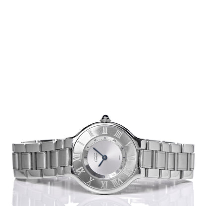Cartier Stainless Steel 28mm Must De 21 Quartz Watch 3 of 7