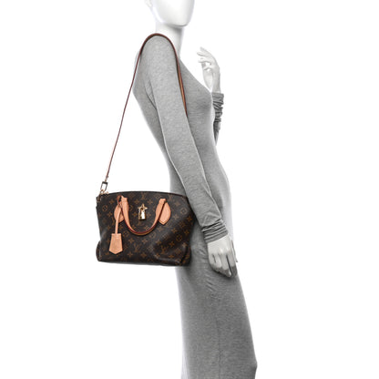 Louis Vuitton Monogram Flower Zipped Tote PM Beige 2 of 10