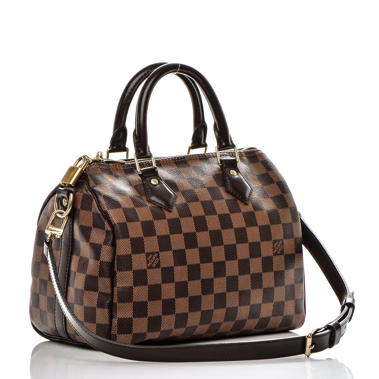 Louis Vuitton Damier Ebene Speedy Bandouliere 25 4 of 6