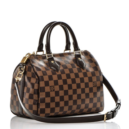 Louis Vuitton Damier Ebene Speedy Bandouliere 25 4 of 6