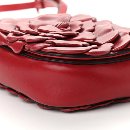 Valentino Garavani Nappa Atelier 03 Rose Edition Small Flap Crossbody Bag Cerise 8 of 8