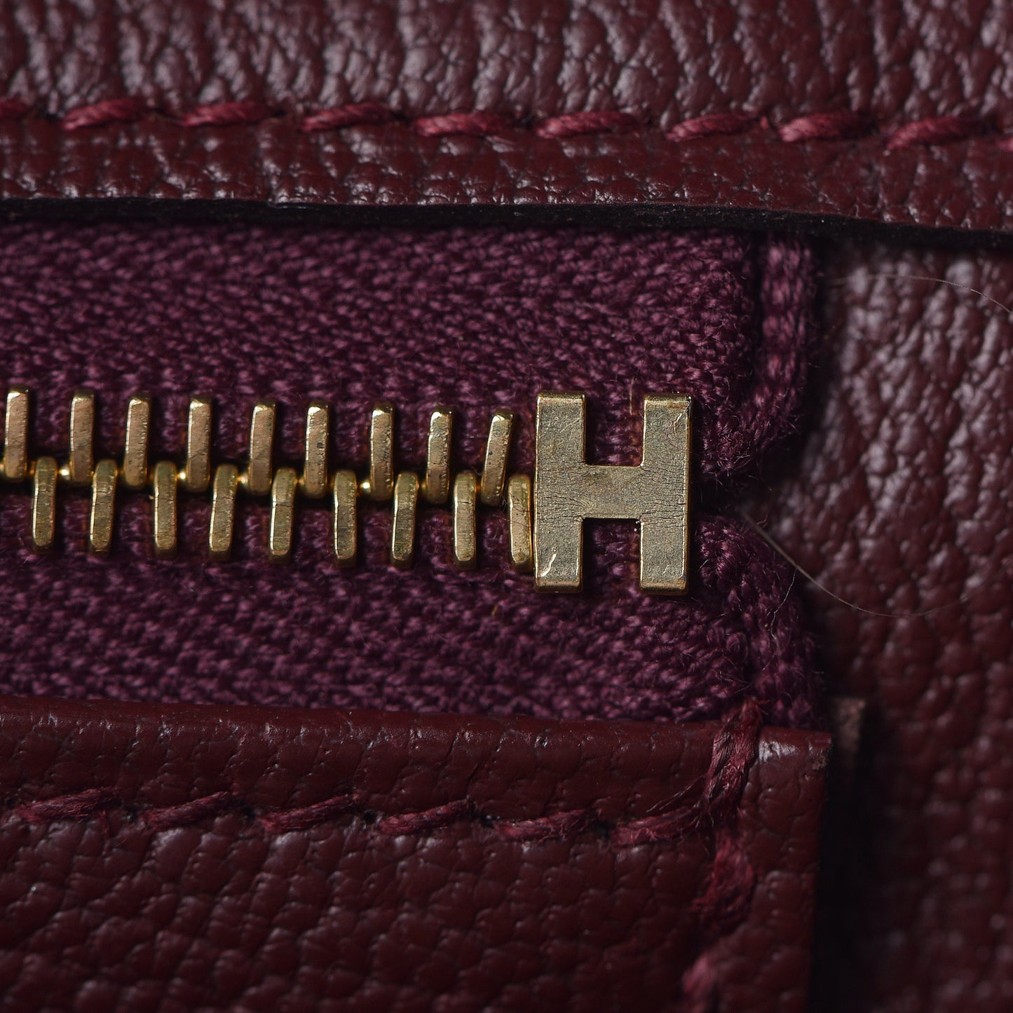 Togo Birkin 30 Bordeaux