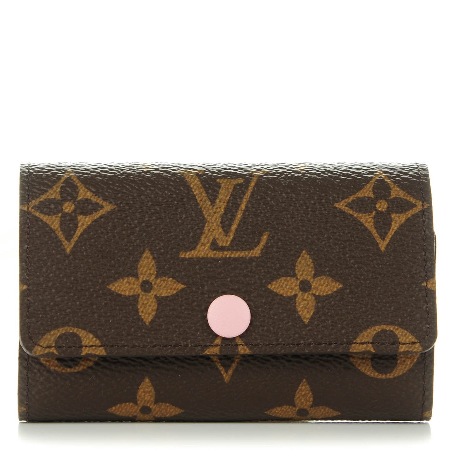 Monogram Multicles 6 Key Holder Rose Ballerine