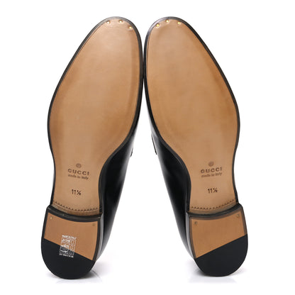 Gucci Betis Glamour Calfskin Mens Jordaan Loafers 11.5 Black 7 of 12