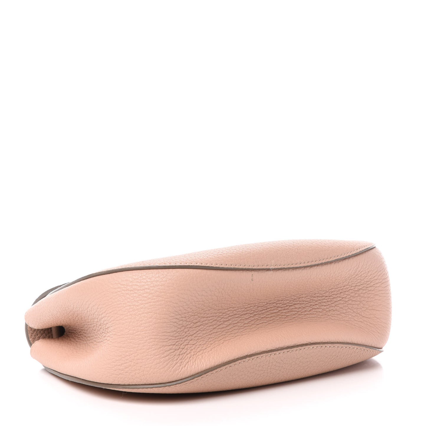 Grained Lambskin Drew Shoulder Bag Cement Pink