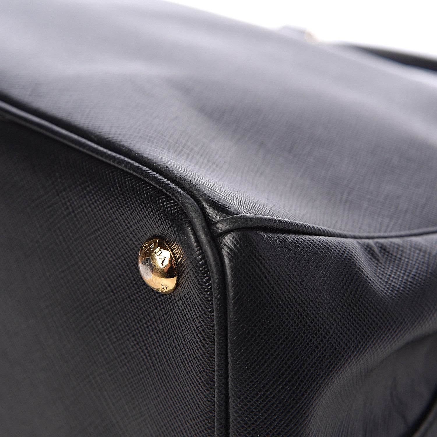 Prada Saffiano Large Galleria Double Zip Tote Black 17 of 20