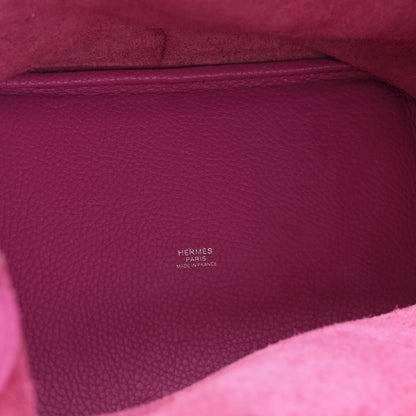 Hermes Taurillon Clemence Picotin Lock 22 MM Magnolia 5 of 13