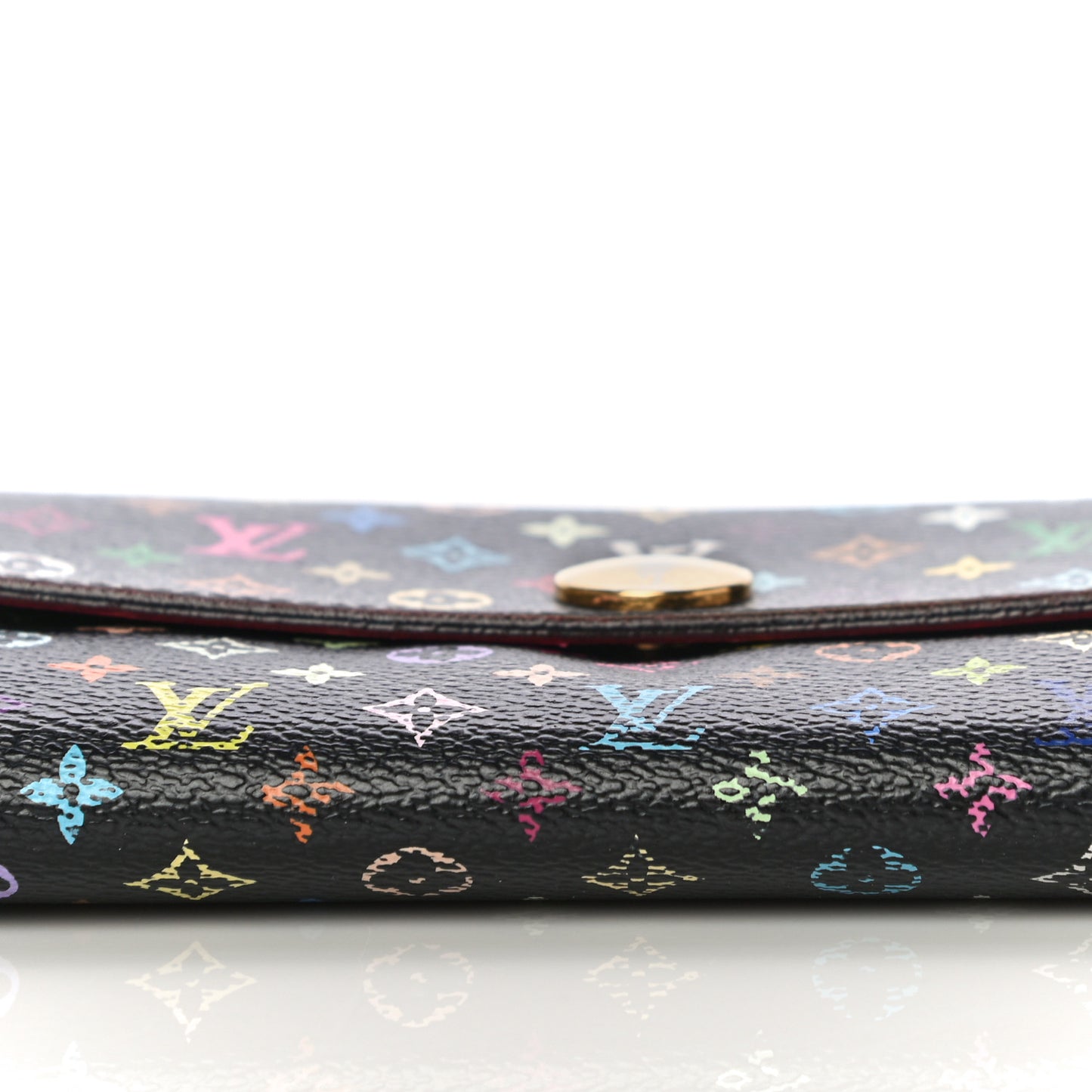 Monogram Multicolor Sarah Wallet Black Grenade