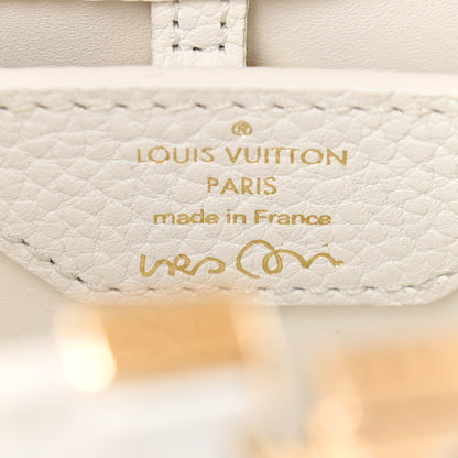 Louis Vuitton X UF Taurillon Artycapucines BB White 7 of 14