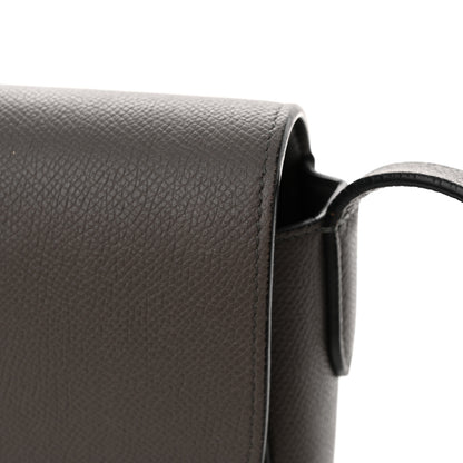 Celine Grained Calfskin Medium Trotteur Grey 14 of 15