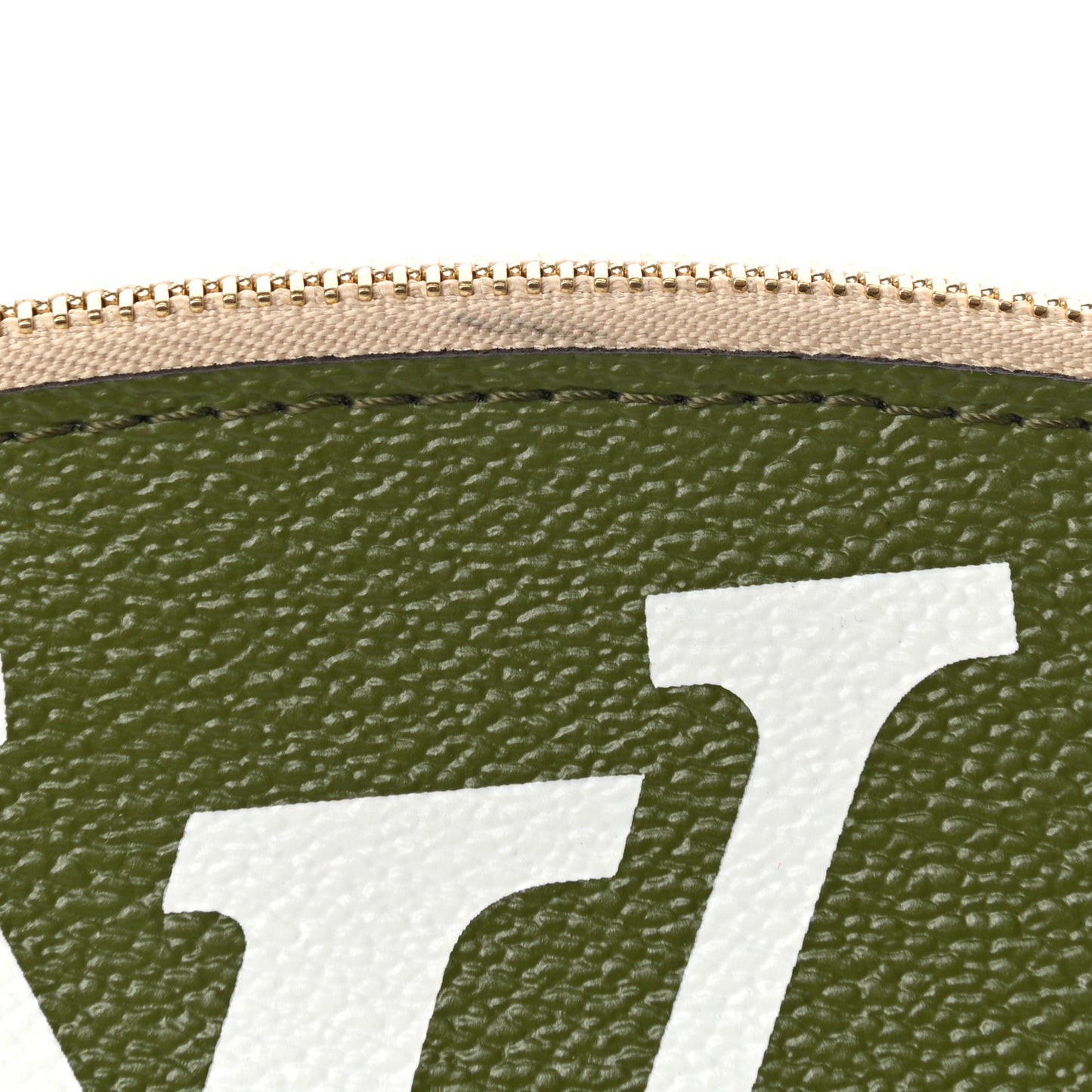 Monogram Giant Cosmetic Pouch Kaki