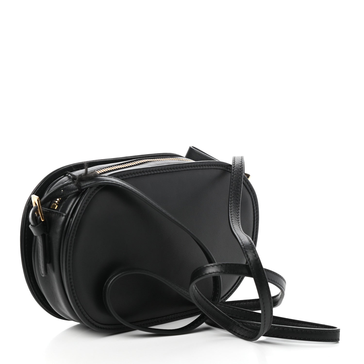 Valentino Garavani Calfskin Small Logo Go Crossbody Bag Black 3 of 8