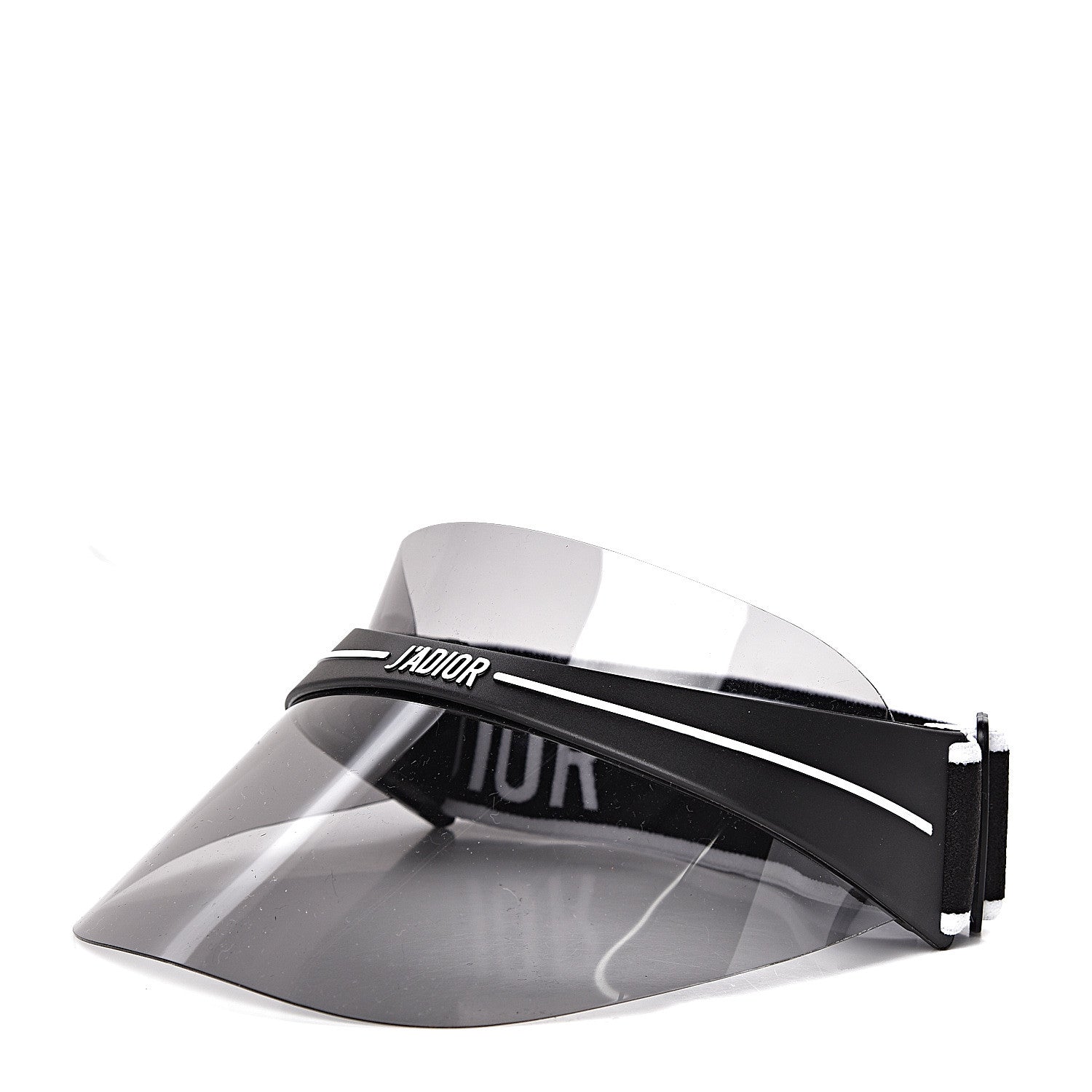 Christian Dior Mirrored DiorClub1 Sun Visor Black 1 of 6