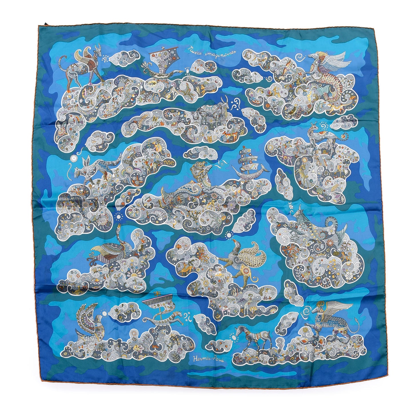 Silk Nuees Imaginaires Scarf 90