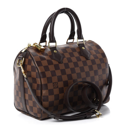 Louis Vuitton Damier Ebene Speedy Bandouliere 25 3 of 11