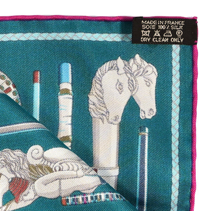 Hermes Silk Les Cannes 90 Scarf 3 of 5