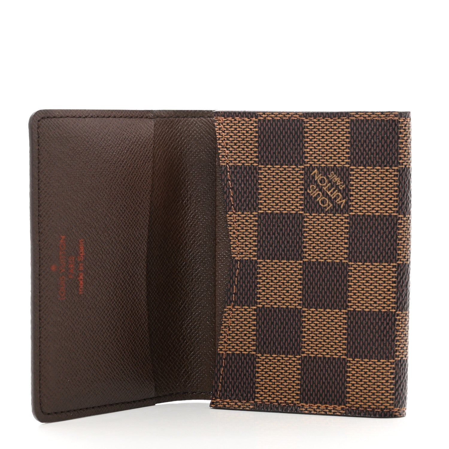 Louis Vuitton Damier Ebene Business Card Holder 5 of 8