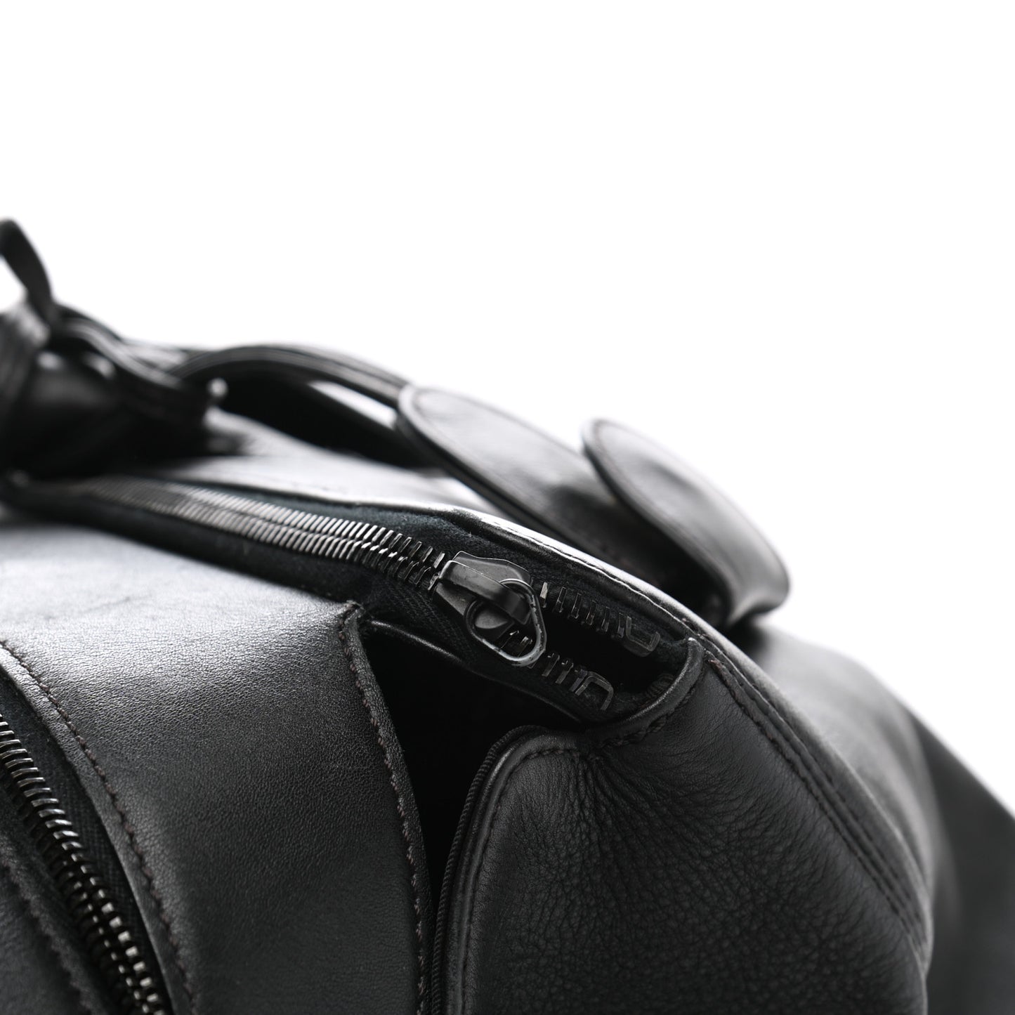 Calfskin Duffel Bag Black