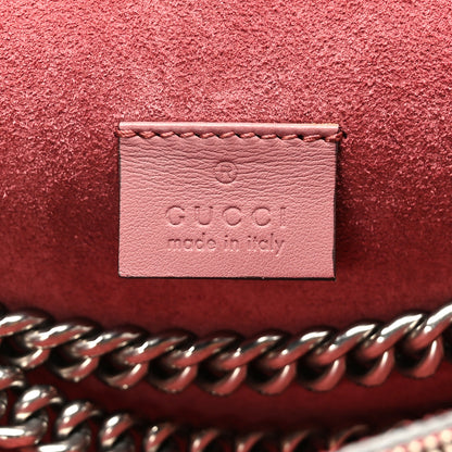 Gucci GG Supreme Monogram Blooms Small Dionysus Shoulder Bag Beige Multicolor Dry Rose 6 of 9