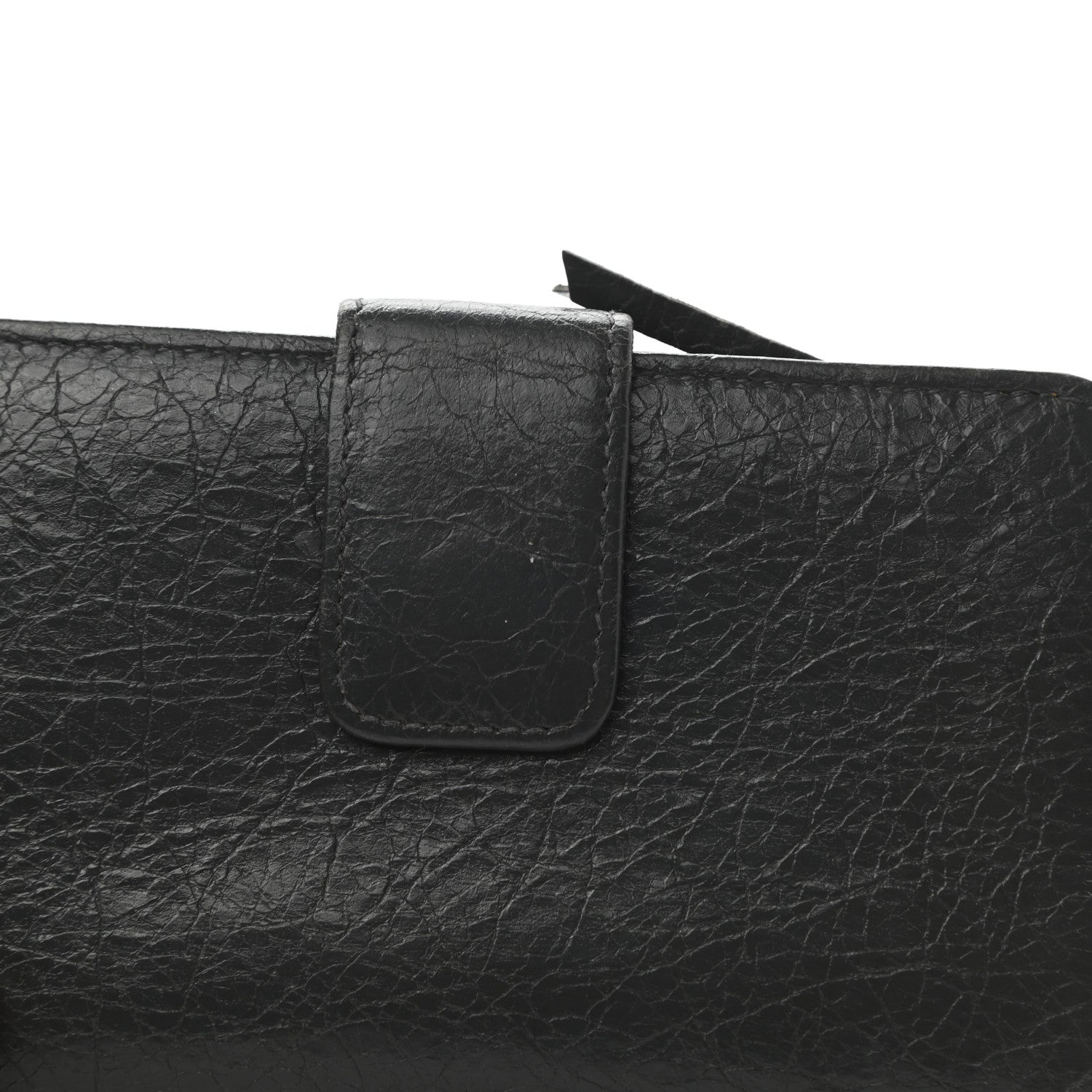 Balenciaga Agneau Classic Hardware Continental Zip Around Wallet Gris Fossile 8 of 12