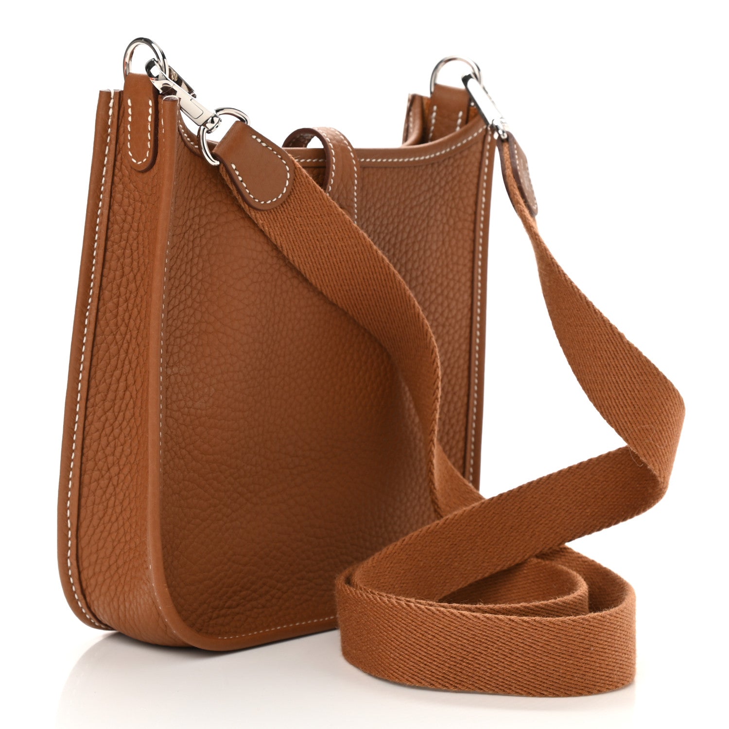 Hermes Taurillon Clemence Evelyne TPM Gold 3 of 11