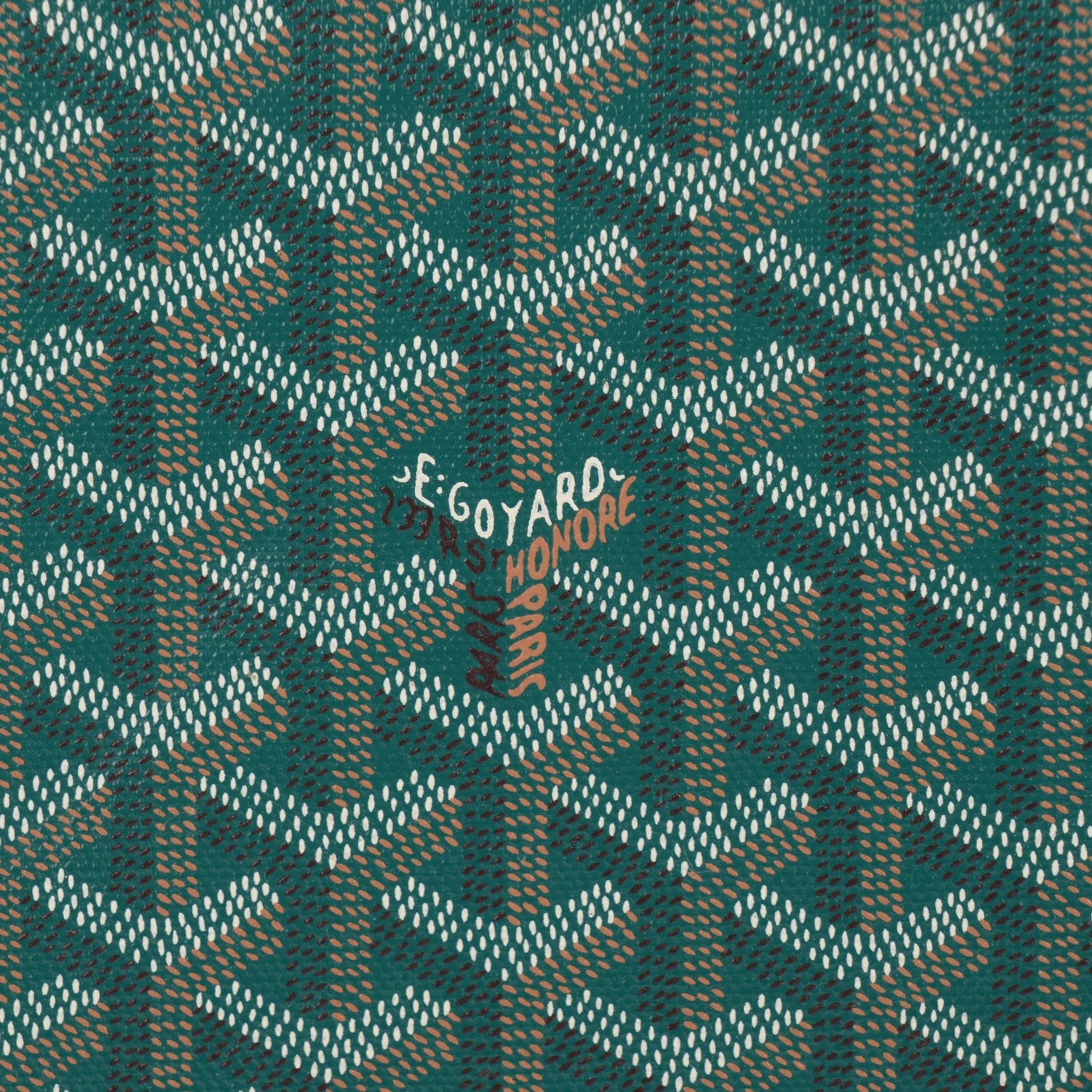Goyard Goyardine Senat Pochette GM Green 5 of 9