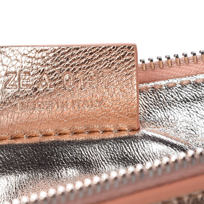 Givenchy Metallic Grained Goatskin Antigona Crossbody Pink 8 of 11
