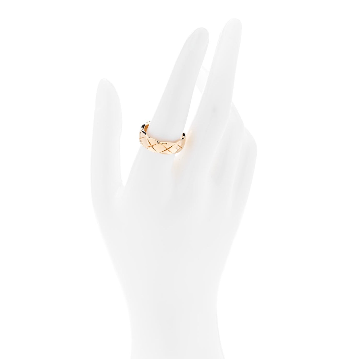 18K Yellow Gold Small Coco Crush Ring 58 8.25