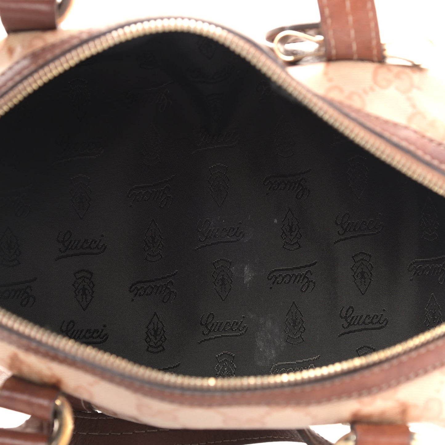 Crystal Monogram Duchessa Small Boston Bag Pink