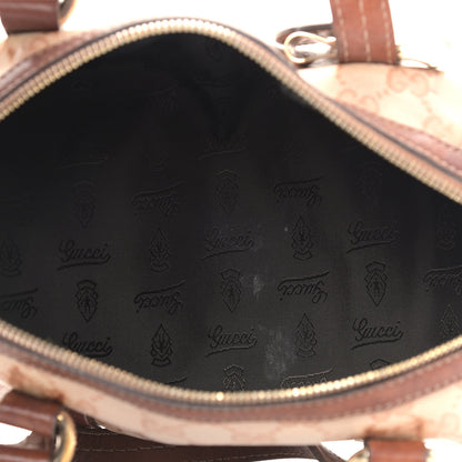 Gucci Crystal Monogram Duchessa Small Boston Bag Pink 5 of 8