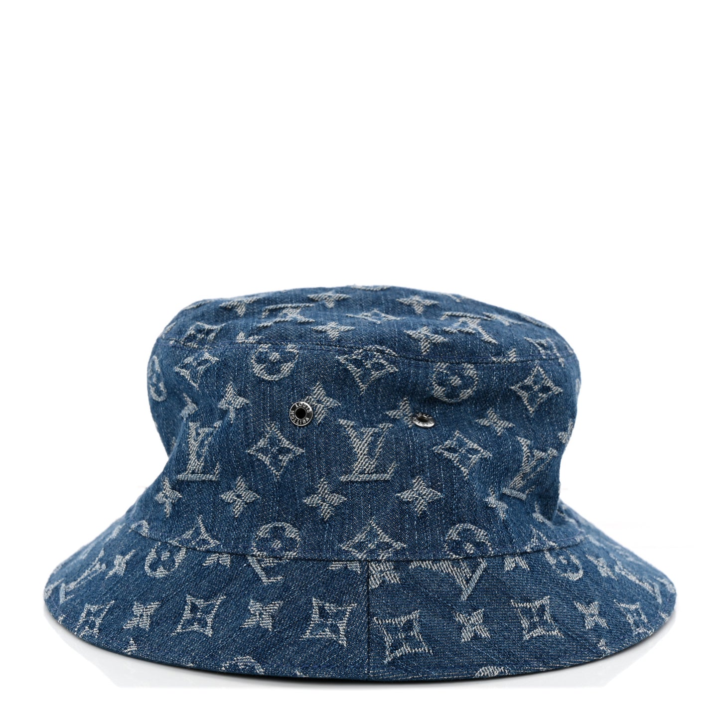Monogram Denim Transformable Bob Bucket Hat 58 Blue
