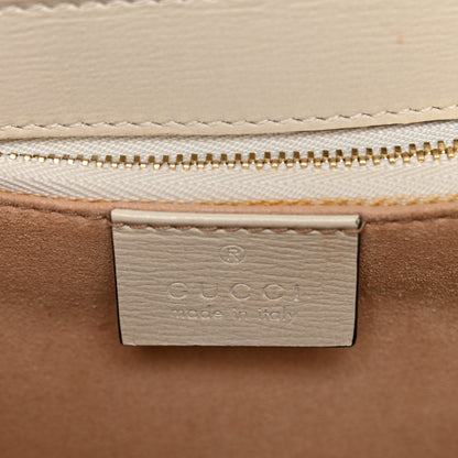 Gucci GG Supreme Monogram Horsebit 1955 Shoulder Bag Beige Mystic White 6 of 11