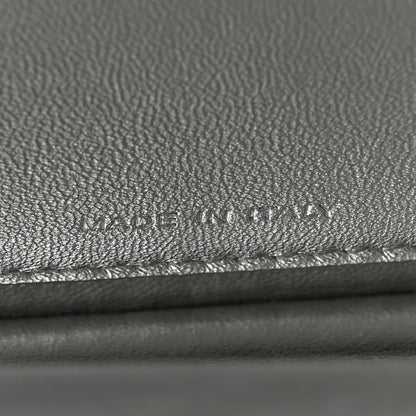 Fendi Crystal Vitello Laminato FF Petite Peekaboo I SEE U Satchel Crystal Argento 7 of 11