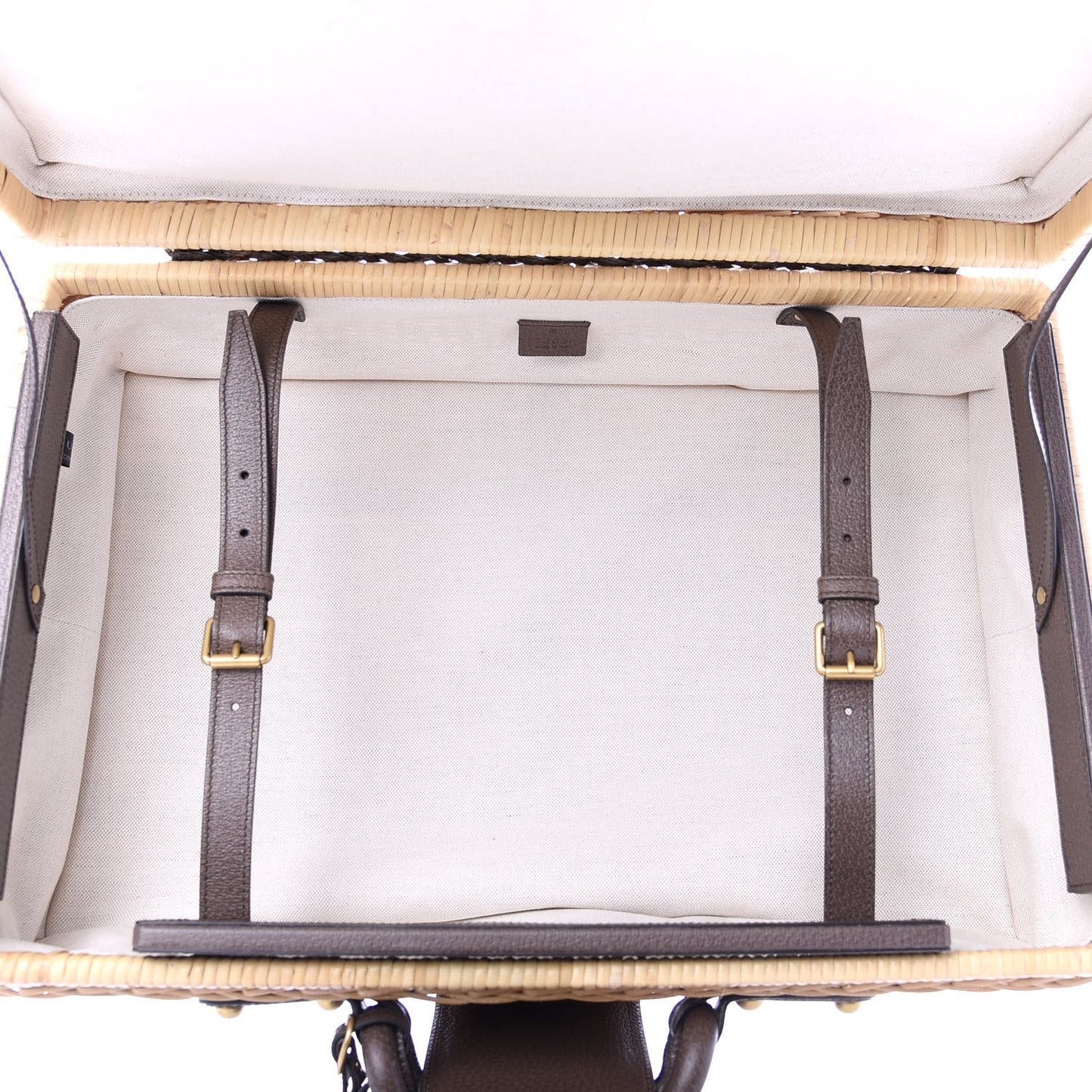 Wicker Web Suitcase