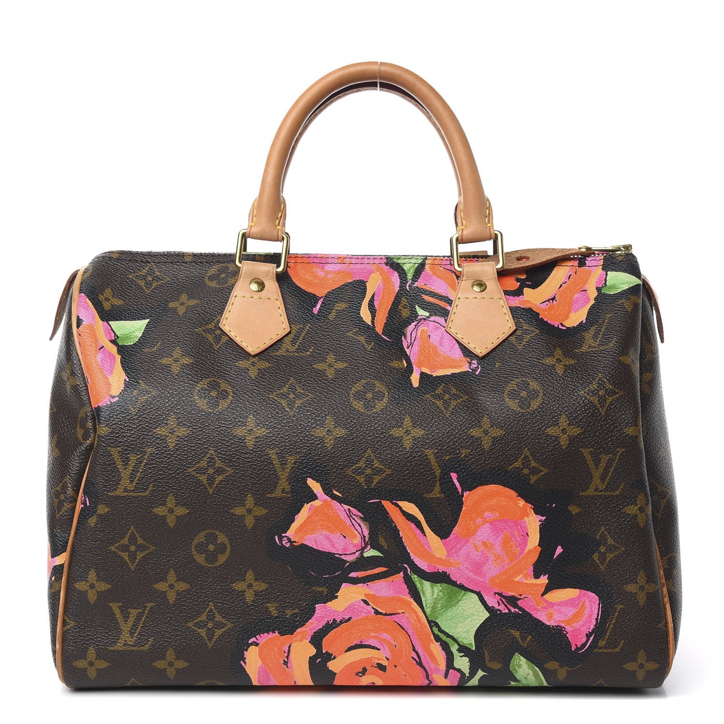 Monogram Roses Speedy 30