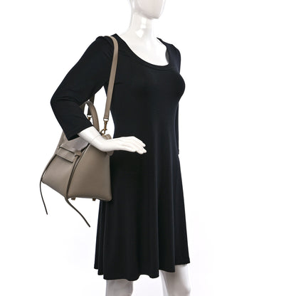 Celine Grained Calfskin Mini Belt Bag Light Taupe 2 of 8