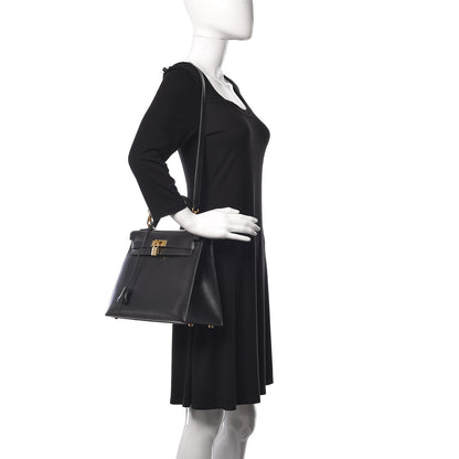 Hermes Box Kelly Sellier 32 Black 3 of 12
