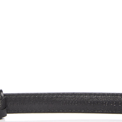 Gucci Moon Calfskin Nickel Interlocking G 20mm Belt 105 42 Black 7 of 7