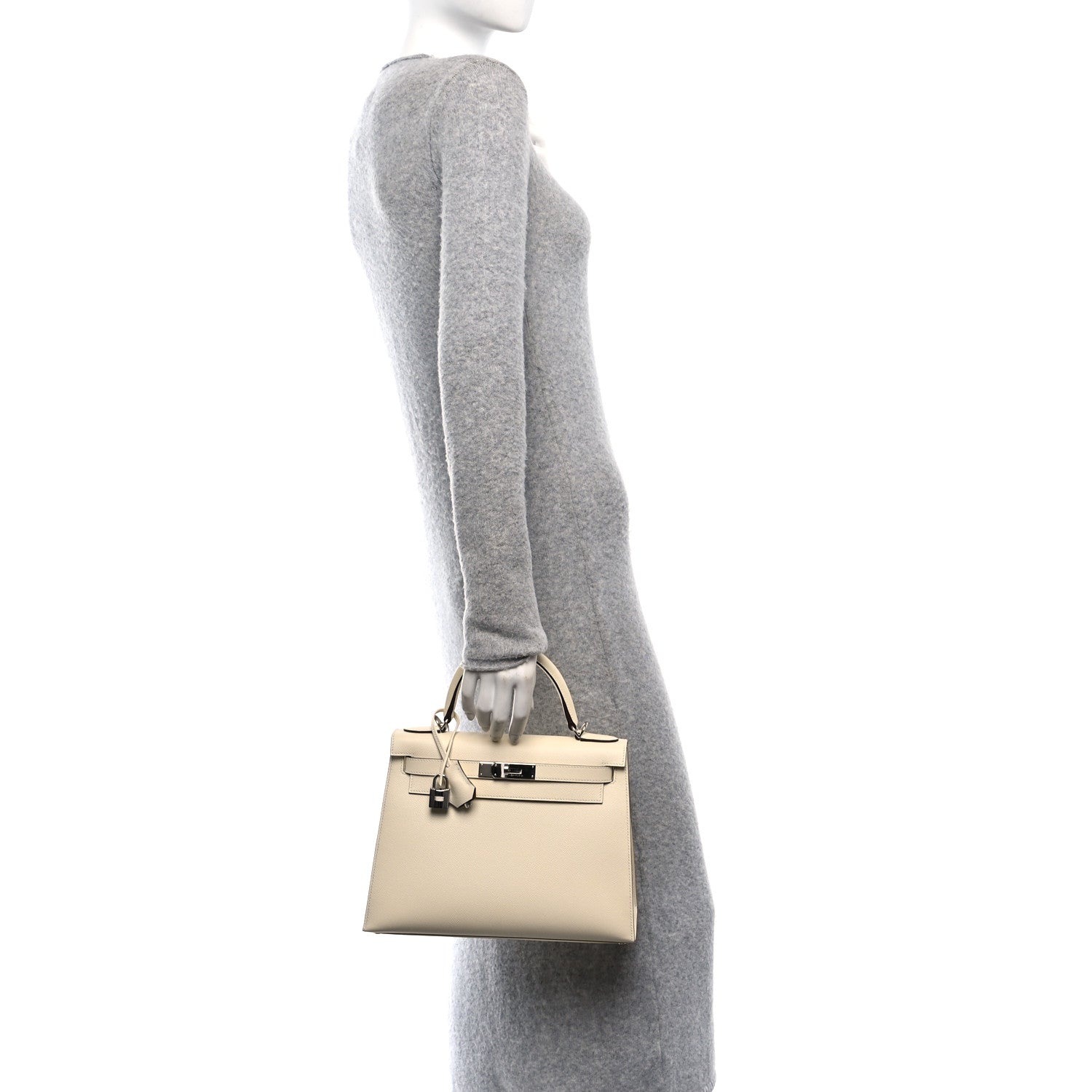 Hermes Epsom Verso Kelly Sellier 28 Nata Ocre 2 of 11