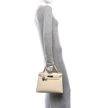 Hermes Epsom Verso Kelly Sellier 28 Nata Ocre 2 of 11