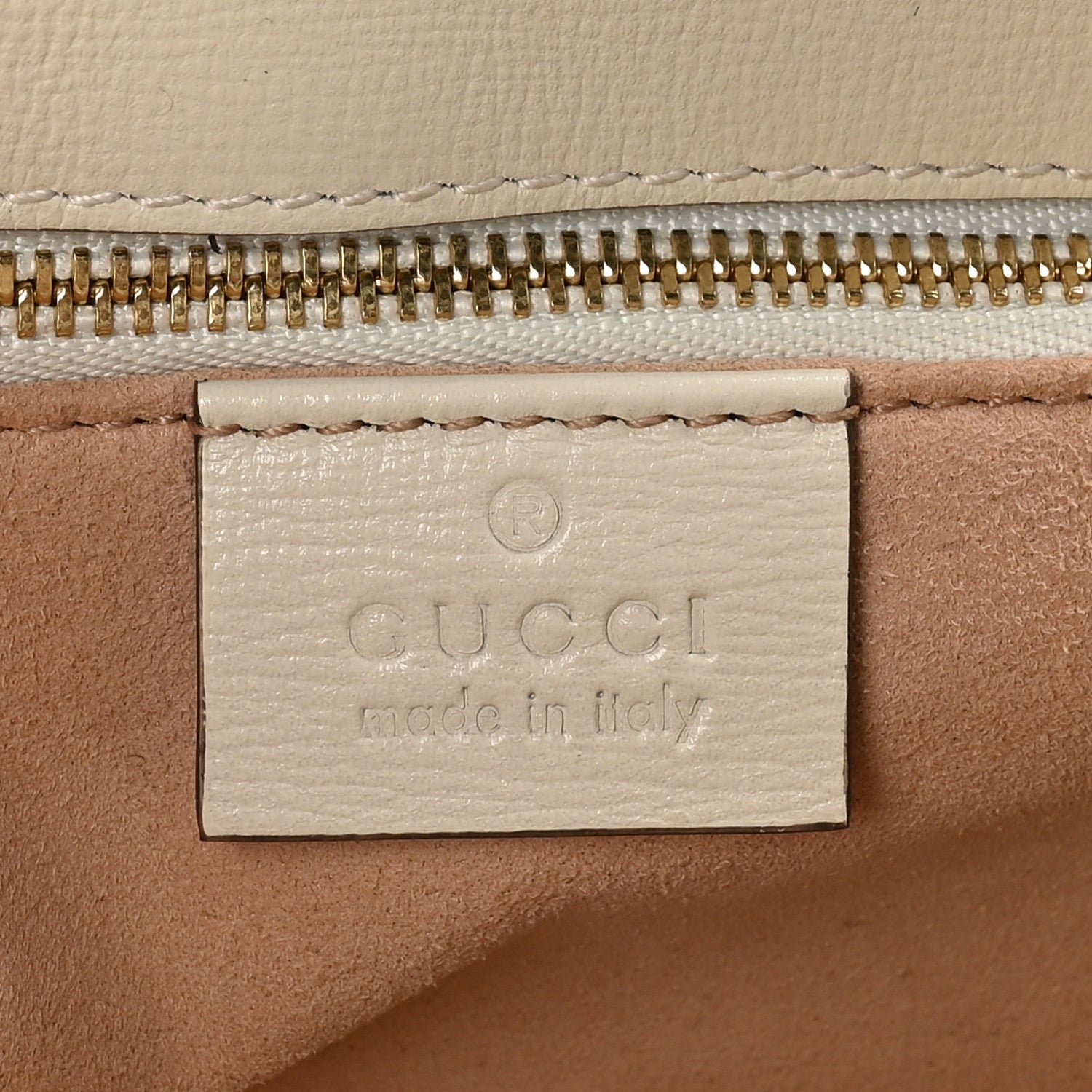 Gucci Azalea Calfskin Horsebit 1955 Shoulder Bag Mystic White 6 of 10
