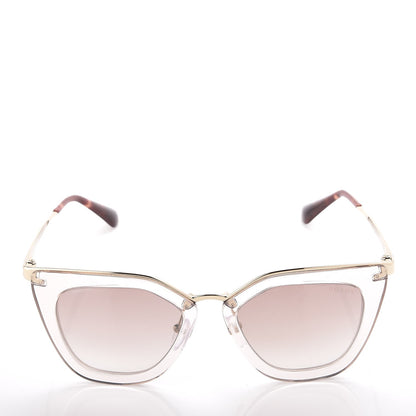 Prada Cinema Sunglasses SPR 53S Transparent Brown 2 of 7