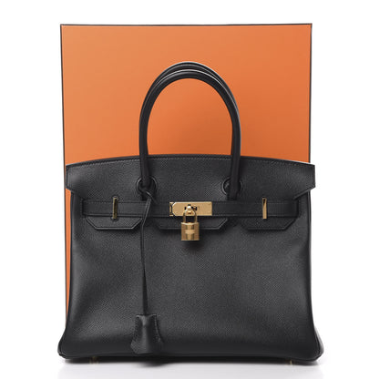 Hermes Epsom Birkin 30 Black 10 of 10
