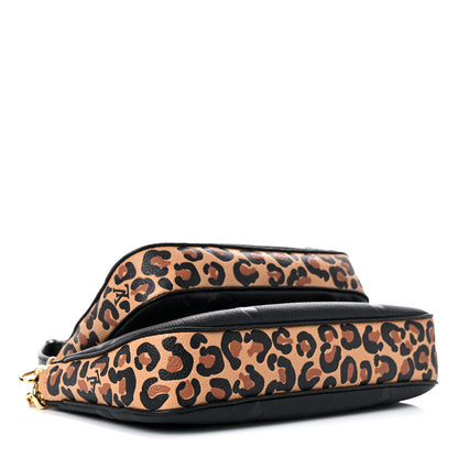 Louis Vuitton Empreinte Monogram Giant Wild At Heart Multi Pochette Accessories Black 4 of 9
