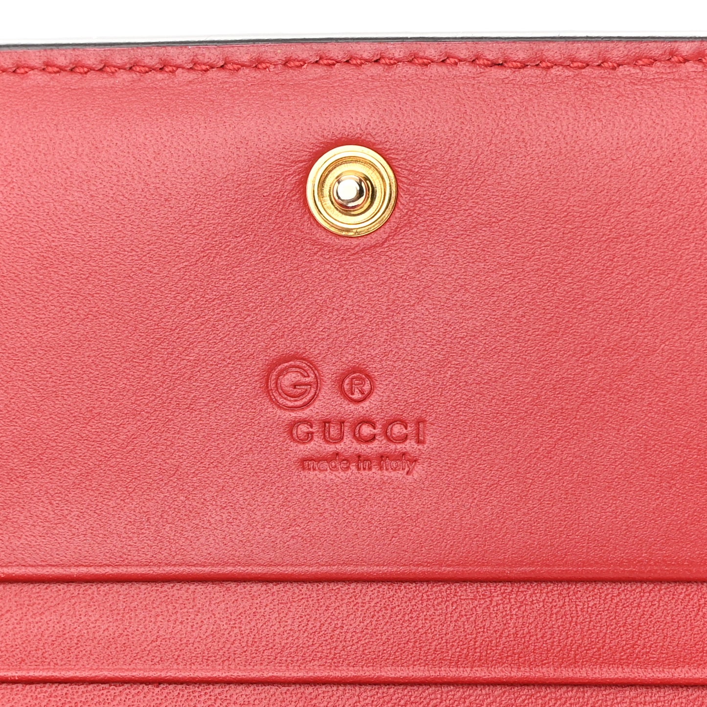 GG Supreme Monogram Blooms Card Case Wallet Beige Blue Navy Hibiscus Red