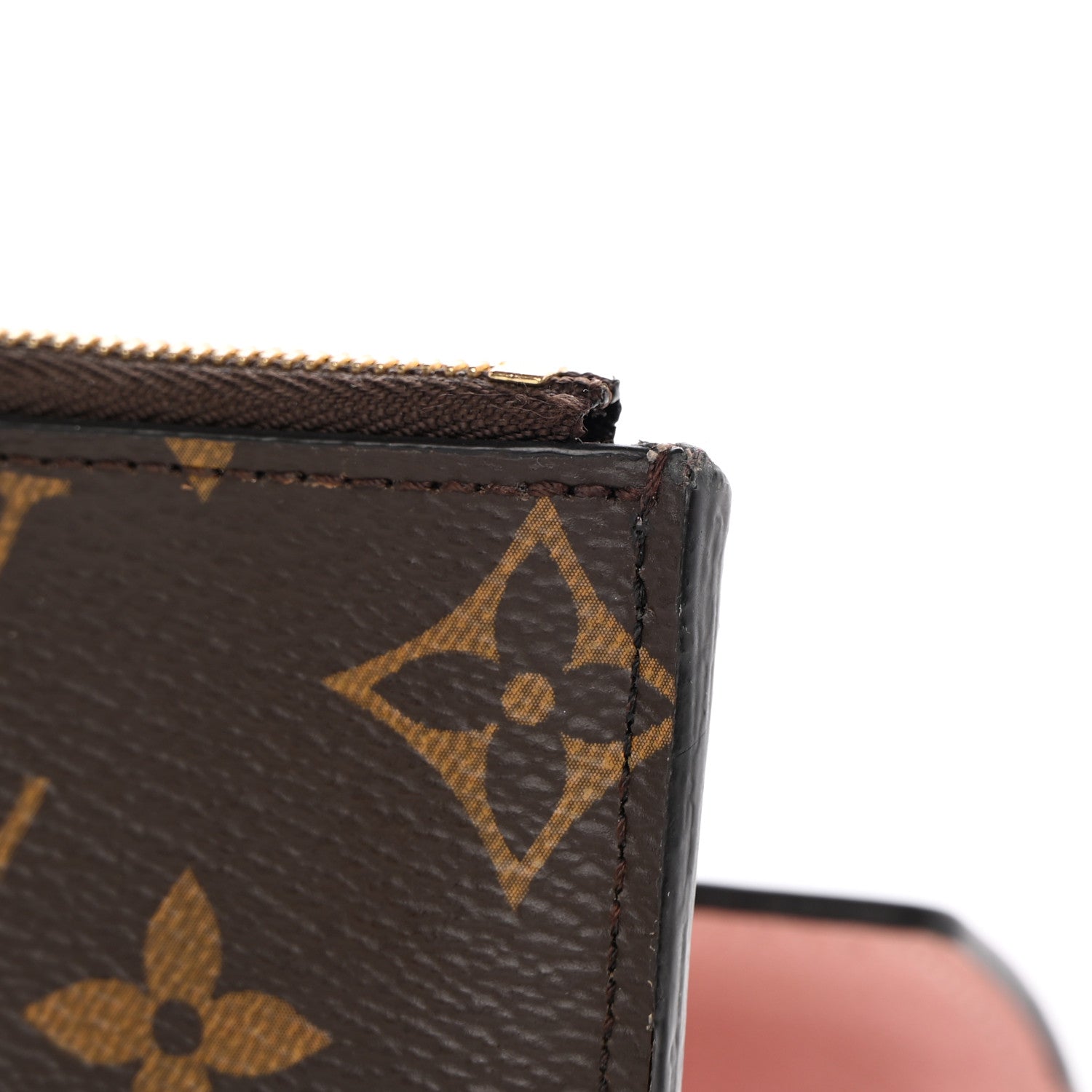 Louis Vuitton Monogram Zoe Wallet Rose Ballerine 8 of 11